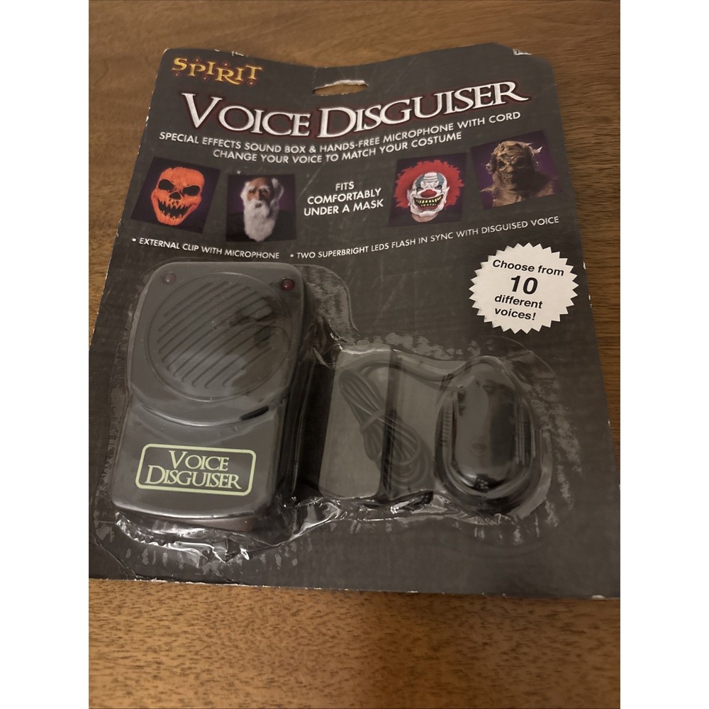 Spirit Voice Changer 10 Different Voices, Sealed Package